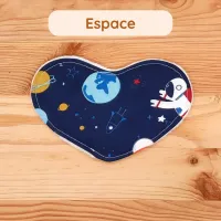 Cœur supplémentaire pour doudou Bee Doux motif Espace